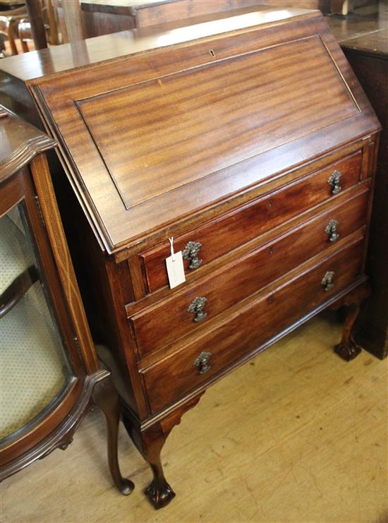 Mahogany bureau